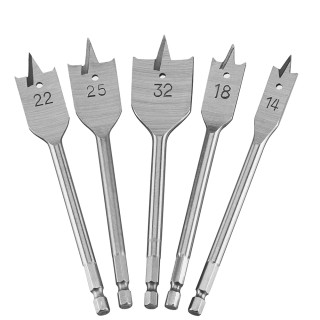 Image of flat drill bits