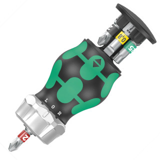 Wera 6 Piece Kraftform Kompakt 'Stubby magazine RA 2' Ratchet Screwdriver Wera 6 Piece Kraftform Kompakt 'Stubby magazine RA 2' Ratchet Screwdriver