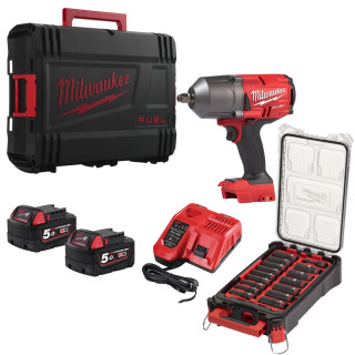 Milwaukee M18 Fuel 3/4 Impact Wrench & Angle Grinder Twin Pack  M18FPP2J3-502P