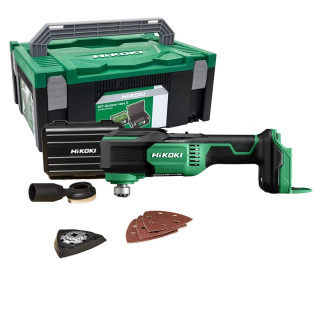 Hikoki CV18DAW2Z 18V Brushless Multi Tool - Body & Case Hikoki CV18DAW2Z 18V Brushless Multi Tool - Body & Case