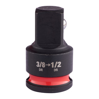Milwaukee 3/8" Sq. to 1/2" Sq. SHOCKWAVE Impact Socket Adaptor