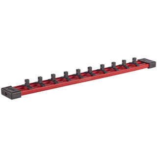 Milwaukee 350mm Socket Rail & 1/4" Sq. Socket Clips Milwaukee 350mm Socket Rail & 1/4" Sq. Socket Clips