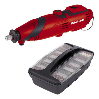 Einhell TC-MG 135 E Electric Grinding & Engraving Tool with 189 Piece Accessory Set - 240V Einhell TC-MG 135 E Electric Grinding & Engraving Tool with 189 Piece Accessory Set - 240V
