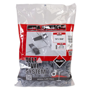 Rubi Delta Level System Strip 1mm for 3-12mm Tiles - Pack of 400 Rubi Delta Level System Strip 1mm for 3-12mm Tiles - Pack of 400