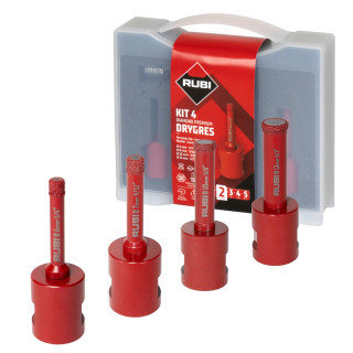 Rubi 4 Piece Premium Drygres Mini Bit Kit