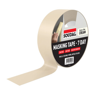 Soudal 7 Day Masking Tape - 36mm x 50m