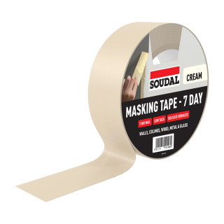 Soudal 7 Day Masking Tape - 24mm x 50m