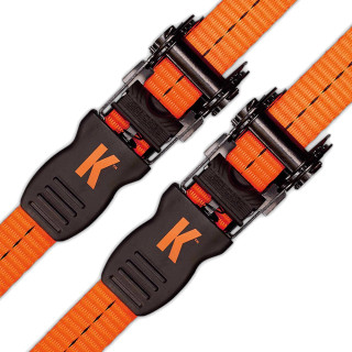 KARGO 25mm x 4m Light Duty Ratchet Strap - Pack of 2