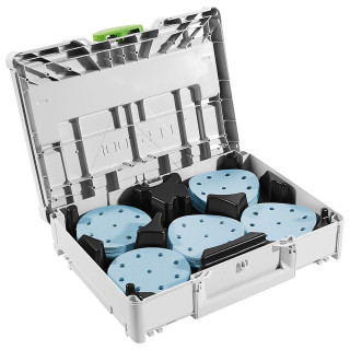 Festool 578193 SYS-STF D125 GR-Set 125mm Sanding Discs & Systainer Case