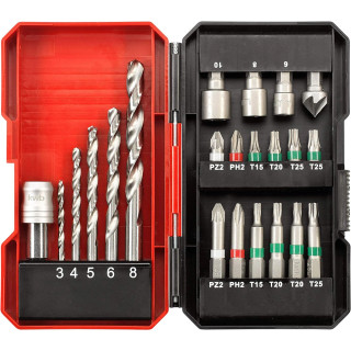 KWB 22 Piece Drill & Screwdriver Bit Set