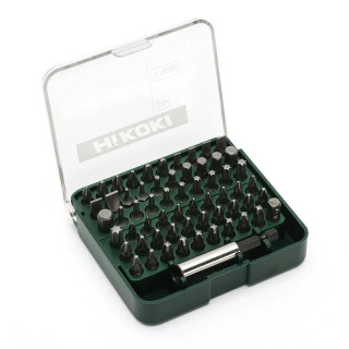 Hikoki 71500 61 Piece Screwdriver Bit Set with Case Hikoki 71500 61 Piece Screwdriver Bit Set with Case