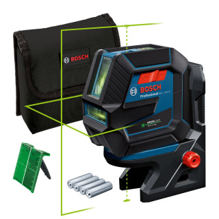 Bosch GCL 2-50 G Professional Green Combi Laser, RM 10 Rotation Mount & Pouch Bosch GCL 2-50 G Professional Green Combi Laser, RM 10 Rotation Mount & Pouch