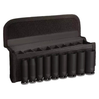 Bosch PRO 9 Piece 3/8'' Sq. Deep Impact Sockets Set