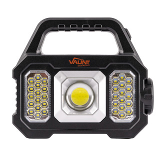 Vaunt Essentials 300 Lumen Solar Work Light & Torch Vaunt Essentials 300 Lumen Solar Work Light & Torch