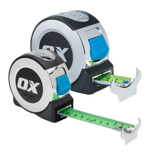 OX Pro 2 Piece Tape Measure Set OX Pro 2 Piece Tape Measure Set