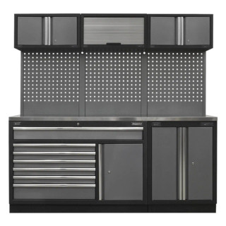 Sealey APMSSTACK11SS Superline PRO Storage System with Stainless Steel Worktop Sealey APMSSTACK11SS Superline PRO Storage System with Stainless Steel Worktop