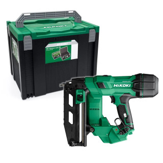 Hikoki NT1865DSAW9Z 18V Brushless 16G Straight Finish Nailer - Body & Case Hikoki NT1865DSAW9Z 18V Brushless 16G Straight Finish Nailer - Body & Case