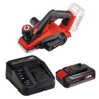 Einhell TE-PL 18/82 Li 18V 82mm Planer, 1x 2.5Ah Battery & Charger