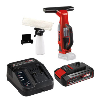 Einhell BRILLIANTO 18V Vacuum Window Cleaner, 1x 2.0Ah Battery & Charger