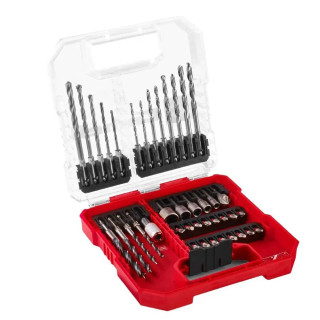 Einhell 40 Piece Drill Bit and Screwdriver Bit Set in L-CASE box
