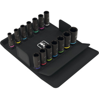 Wera 14 Piece 8790 B Impaktor 3/8'' Sq. Deep Socket Set