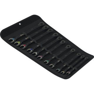 Wera 11 Piece 6000 Joker Black Edition 11 Set 1 Ratcheting Combination Wrenches Set Wera 11 Piece 6000 Joker Black Edition 11 Set 1 Ratcheting Combination Wrenches Set