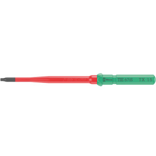Wera TX15 x 157mm Kraftform Kompakt VDE 67 iS Screwdriver Blade Wera TX15 x 157mm Kraftform Kompakt VDE 67 iS Screwdriver Blade