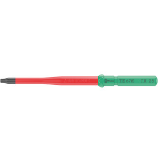 Wera TX25 x 157mm Kraftform Kompakt VDE 67 iS Screwdriver Blade Wera TX25 x 157mm Kraftform Kompakt VDE 67 iS Screwdriver Blade