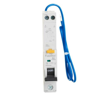 FuseBox RCBO B Curve 6A 6kA 30mA Type A FuseBox RCBO B Curve 6A 6kA 30mA Type A