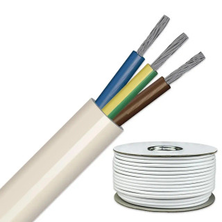 Pitacs 3183TQ 3 Core Heat Resistant Butyl Flex 2.5mm² x 50m Pitacs 3183TQ 3 Core Heat Resistant Butyl Flex 2.5mm² x 50m