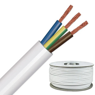 Pitacs 3183Y 3 Core Round Flex 0.75mm² x 50m Pitacs 3183Y 3 Core Round Flex 0.75mm² x 50m