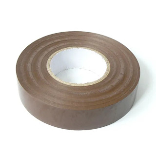 Termination Technology PVC19X33BROW 19mm x 33m PVC Electrical Tape - Brown Termination Technology PVC19X33BROW 19mm x 33m PVC Electrical Tape - Brown