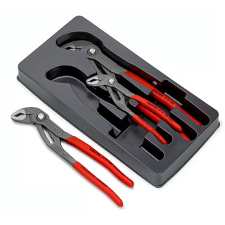 Knipex 3 Piece Cobra Water Pump Plier Set Knipex 3 Piece Cobra Water Pump Plier Set