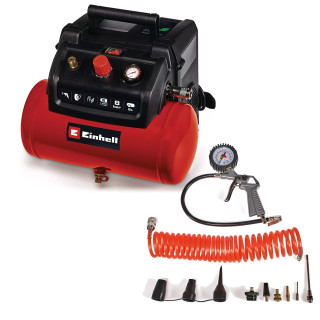 Einhell TC-AC 190/6/8 OF Set Oil Free Compressor & 9 Piece Kit