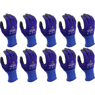 MCR Contour Air Palm Coated Gloves - Pack of 10 MCR Contour Air Palm Coated Gloves - Pack of 10