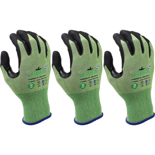 MCR Greenknight Cut Resistant D Gloves - Pack of 3 MCR Greenknight Cut Resistant D Gloves - Pack of 3