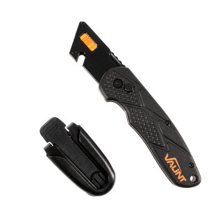 Vaunt Folding Utility Knife with Holster Vaunt Folding Utility Knife with Holster