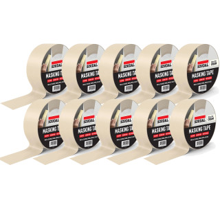 Soudal Masking Tape - 48mm x 50m - Pack of 10