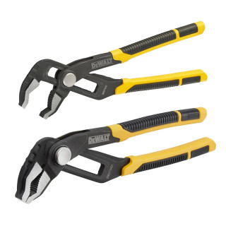 Dewalt 2 Piece V-Jaw Push Lock Pliers Set