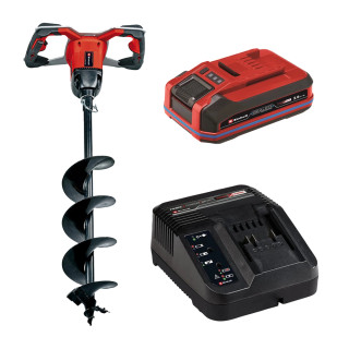 Einhell GP-EA 18/150 Li BL-Solo Professional 18V Brushless Earth Auger, 1x 3.0Ah Battery & Charger
