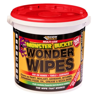 Sika Wonder Wipes Monster Bucket - Pack of 500