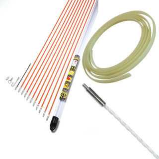 CK 10 Piece MightyRod Cable 10m Rod Set, SpiraFLEX 4mm Cable Rod & 4m Glowworm Cable Router CK 10 Piece MightyRod Cable 10m Rod Set, SpiraFLEX 4mm Cable Rod & 4m Glowworm Cable Router
