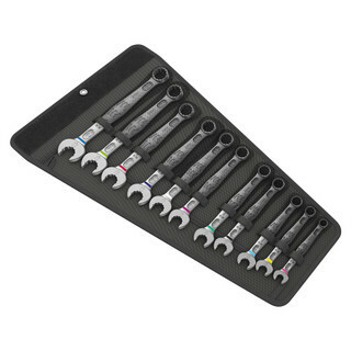 Wera Joker Combination Ratchet Wrench 6 Piece Set with Double Open-End  Wrenches