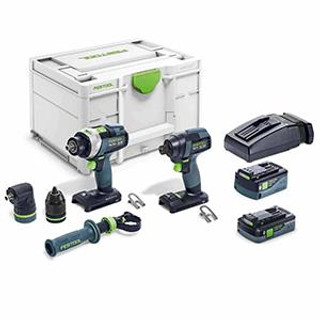 Bosch 12V 5 Piece Plumbers Power Tool Kit with 2x 2.0Ah Batteries, Charger  & Toolbag - ITS