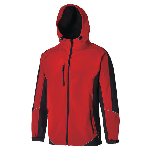 Dickies Two Tone Softshell Jacket - Red image