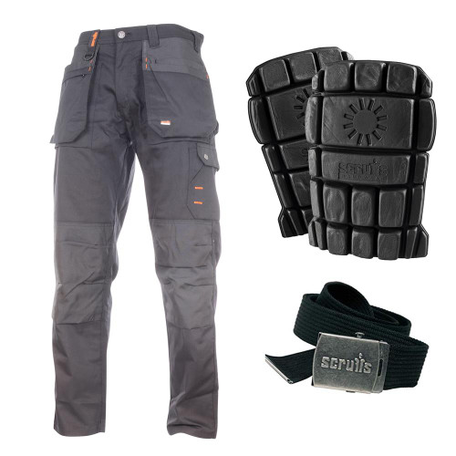 Scruffs Worker Plus Work Trousers Kit - Black image