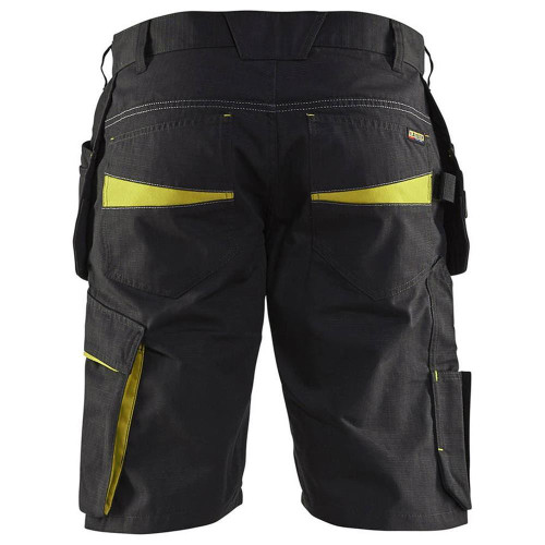 Blaklader Service Shorts - Black/Dark Grey | ITS.co.uk