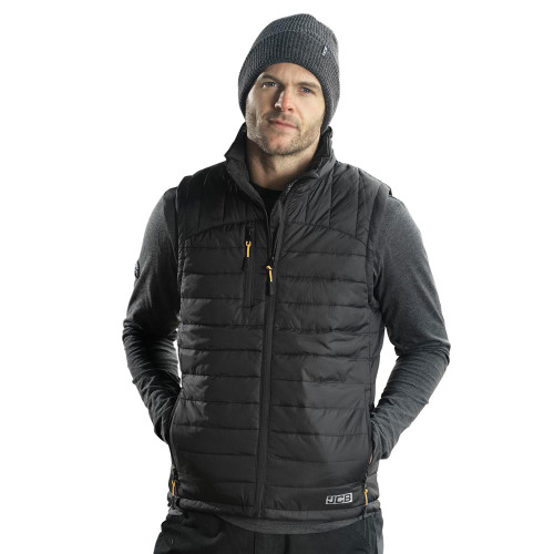 JCB 1945 Padded Gilet - Black image