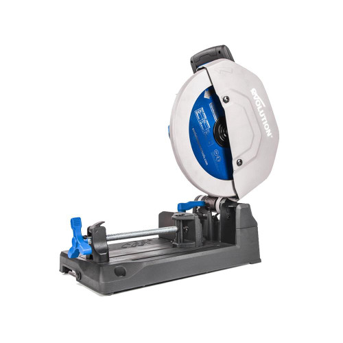 Evolution S355CPS 355mm Raptor Metal Cut Off Chop Saw with Mild Steel TCT Blade Evolution S355CPS 355mm Raptor Metal Cut Off Chop Saw with Mild Steel TCT Blade