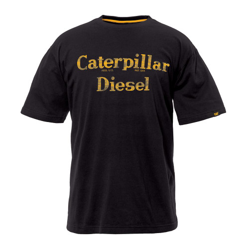 CAT Diesel T-Shirt - Black image